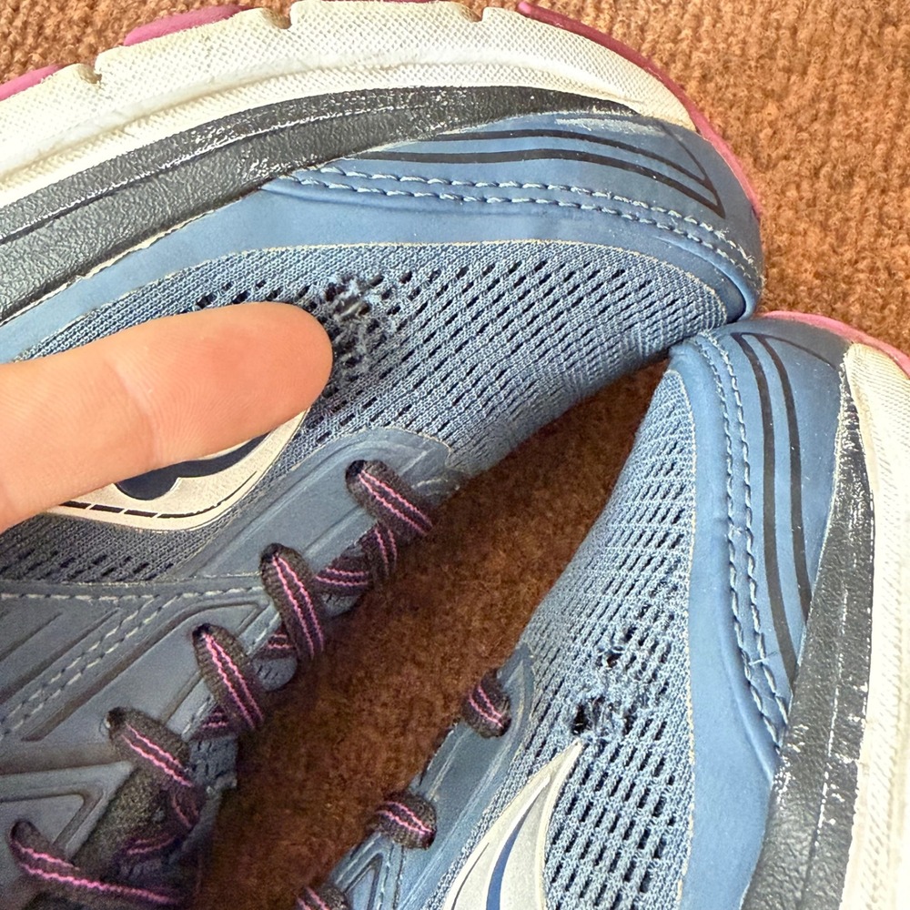 Saucony Cohesion 13 Womens Blue Pink Running gym fit Shoes S10574-31 Size 6.5 C+ - Picture 7 of 11